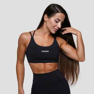 GymBeam Sportovní podprsenka FIT Black obraz