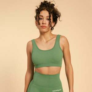 BeastPink Sportovní podprsenka Bralette Hyper Olivine obraz