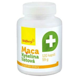 Wolfberry Maca extrakt + Kyselina listová 120 kapslí obraz