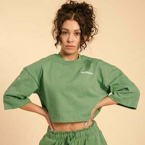 BeastPink Dámské tričko Cropped Serenity Olivine obraz