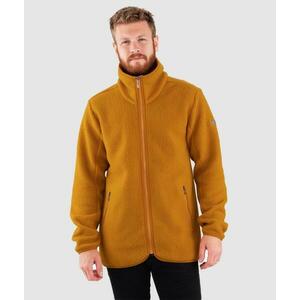 Woox Fleecová Mikina Anngat Buckthorn Brown - S obraz