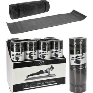 Xqmax Fitness podložka na jógu černá 180 x 50 cm obraz