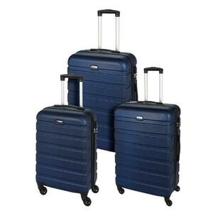 Xqmax Kufr cestovní na kolečkách sada 3ks - modrá obraz