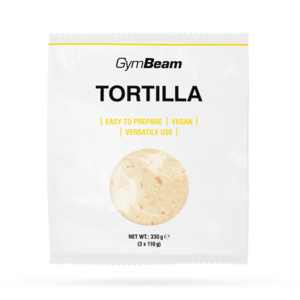 GymBeam Pšeničná tortilla obraz