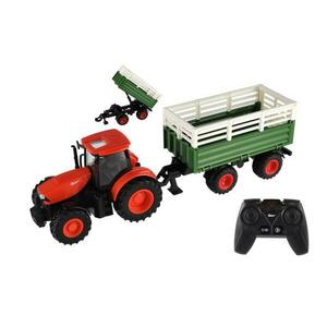Zetor RC traktor s vlekem 2, 4GHz dobíjecí pack + baterie se zvukem obraz