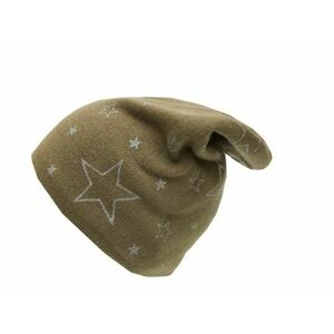 Zimní rasta čepice s podšívkou JY52058 tmavě béžová obraz