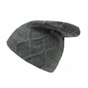 Zimní rasta čepice s podšívkou YM1 šedá obraz