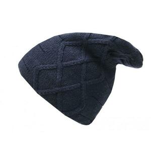 Zimní rasta čepice s podšívkou YM1 tmavě modrá obraz