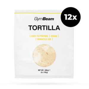 GymBeam Pšeničná tortilla obraz