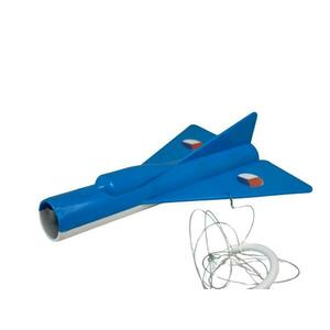 Zvukové letadlo MiG modré obraz