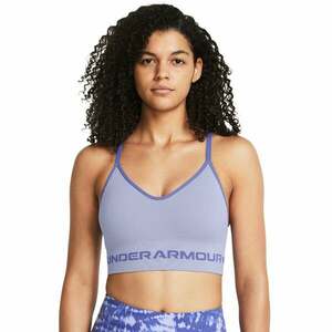 Under Armour Podprsenka Seamless Low Long Bra Purple obraz