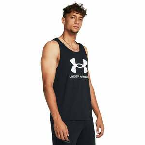 Under Armour Tílko SPORTSTYLE LOGO TANK Black obraz