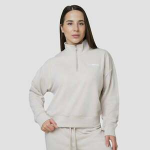 GymBeam Dámská mikina 1/2 Zip Agile Desert obraz