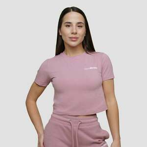 GymBeam Dámské triko Cropped Agile Woodrose obraz