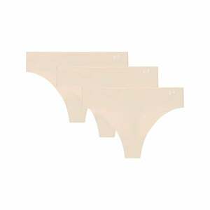 Under Armour Dámské tanga Pure Stretch NS Thong 3Pack Brown obraz