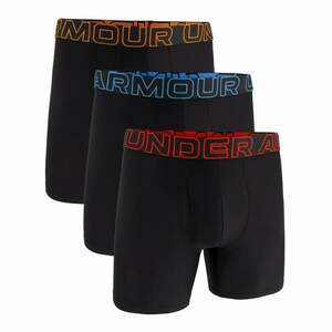 Under Armour Pánské boxerky Perf Tech 6in 3Pack Black obraz
