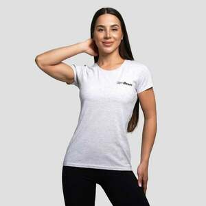 GymBeam Dámské triko Basic Heather Grey obraz