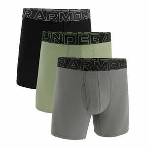 Under Armour Pánské boxerky Perf Cotton 6in 3Pack Green obraz