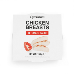 GymBeam Kuřecí prsa v rajčatové omáčce obraz