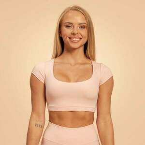 BeastPink Dámské triko Cropped Sense Pink obraz