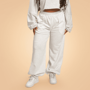 BeastPink Dámské tepláky Bliss Grey obraz