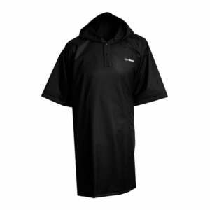 GymBeam Nepromokavé pončo Black obraz