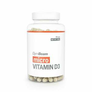 GymBeam Mikro Vitamín D3 2000 IU obraz