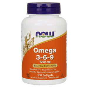 NOW Foods Omega 3-6-9 1000 mg obraz