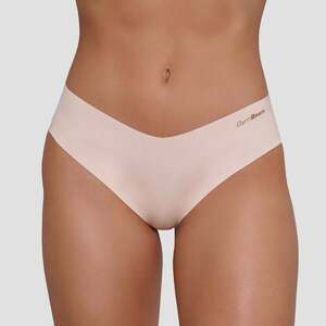 GymBeam Bezešvé kalhotky Classic 3Pack Beige obraz