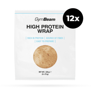 GymBeam High protein wrap obraz
