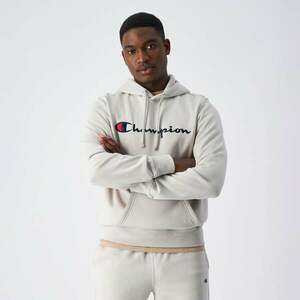 Champion Mikina Big Logo Fleece Grey obraz