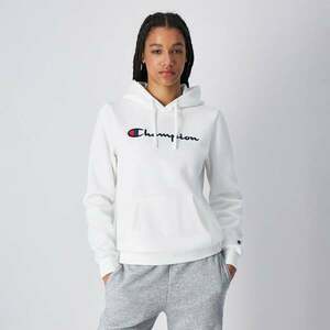Champion Dámská mikina Big Logo Slim Fit White obraz