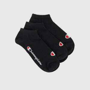 Champion Low Cut Socks 3Pack Black obraz