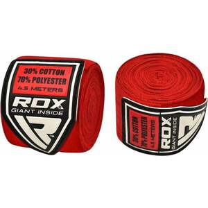 RDX Boxerské bandáže RB 4, 5m Red obraz