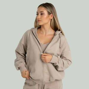 STRIX Women‘s Zip Hoodie Taupe obraz