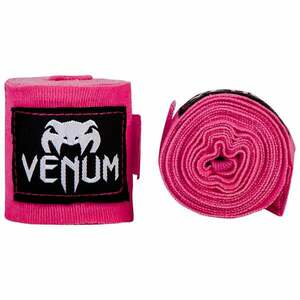 Venum Boxerské bandáže 4m Neo Pink obraz