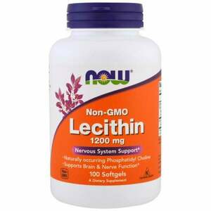Now Foods Lecithin 1200 mg obraz