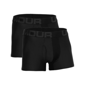 Under Armour Boxerky UA Tech 3in 2 Pack Black obraz