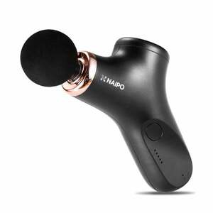 NAIPO Mini masážní pistole NP-MG01 Black obraz