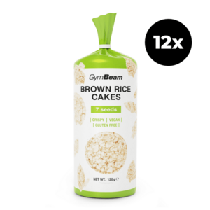 GymBeam Brown rice cakes obraz