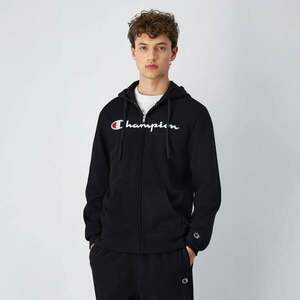 Champion Mikina Full Zip Black obraz