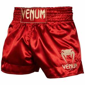 Venum Muay Thai Shorts Classic Red/Gold obraz
