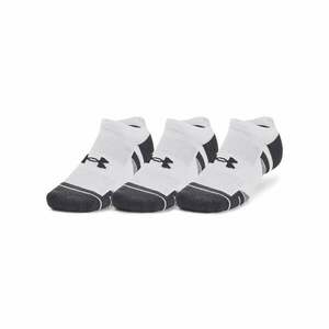 Under Armour Performance Tech 3pk NS Socks White obraz