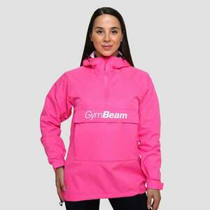 GymBeam Dámská bunda Rain Smock Fuchsia obraz