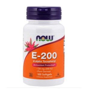 Now Foods Vitamín E - 200 obraz