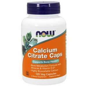 NOW Foods Citrát Vápenatý 120 kapslí obraz