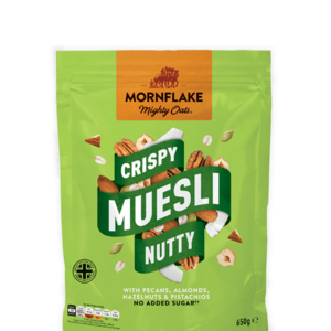 Mornflake Crispy Muesli Notoriously Nutty 650g obraz