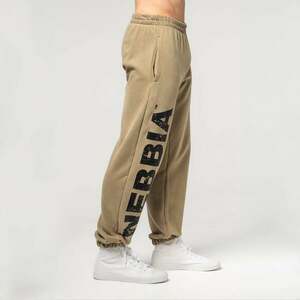 NEBBIA Tepláky GYMBRO Beige obraz