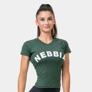NEBBIA Dámské tričko Classic Hero Green obraz
