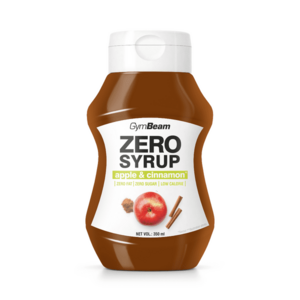 GymBeam ZERO SYRUP Apple & cinammon obraz